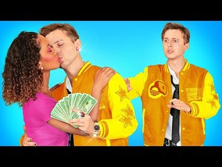 Mon copain est MILLIARDAIRE mais j'ai un COUP de CŒUR pour un mec fauché ! Comédie par La La L'r