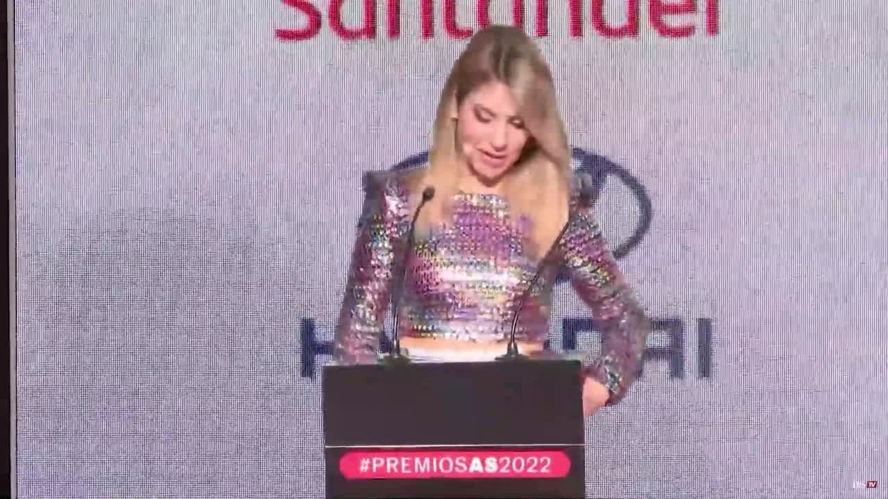 Rudy Fernández, jugador del Real Madrid de Baloncesto, recoge el Premio AS del Deporte