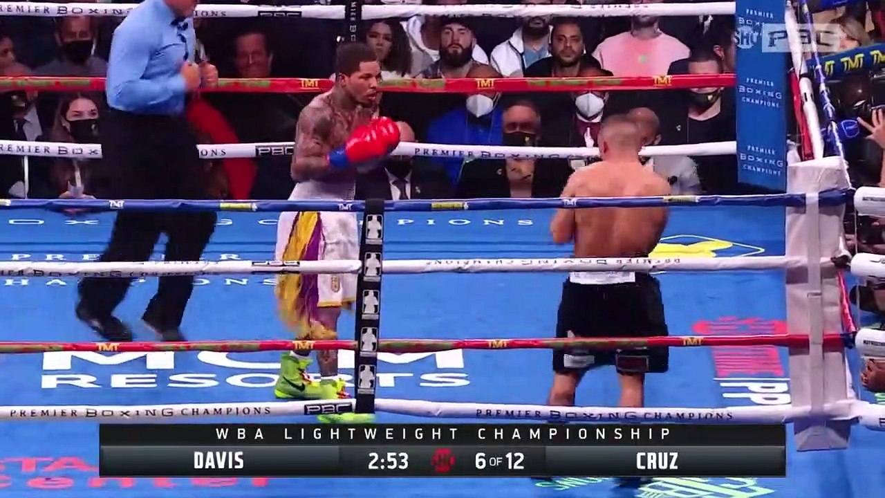 Gervonta _Tank_ Davis vs Isaac _Pitbull_ Cruz highlights