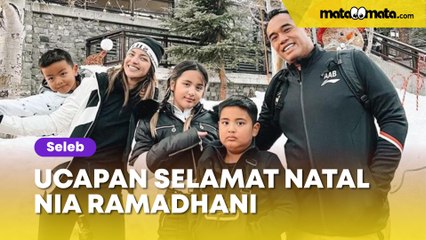 Ucapan Selamat Natal Nia Ramadhani Tuai Sorotan, Singgung Agama hingga Anak