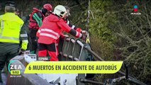 Accidente de autobús en Nochebuena, ocurrió en España