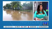 ¡Precaución! Inundados diversos sectores de Puerto Cortés debido a lluvias