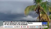 ¡Imponente Nube de Tormenta alarmó a pobladores de Tela, Atlántida!