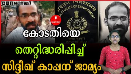 സിദ്ദീഖ് കാപ്പൻ കള്ളത്തരങ്ങൾ നിരത്തികാട്ടി: വിശ്വസിച്ച് കോടതി