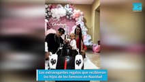 Los extravagantes regalos que recibieron los hijos de los famosos en Navidad