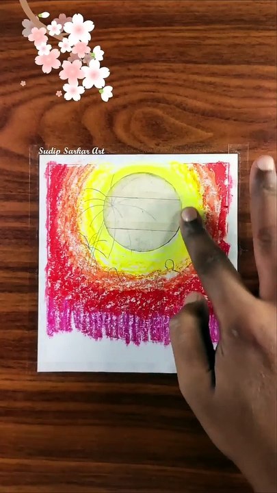 The family is one of nature’s masterpieces  _ Oil Pastel Drawing #shorts