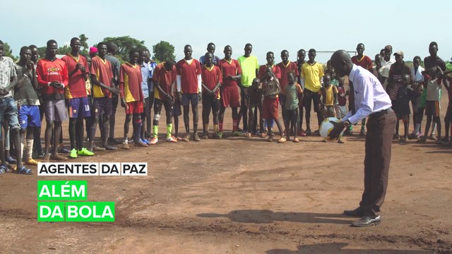 Agentes da Paz: União através do esporte
