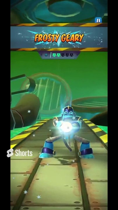 Frosty Geary Battle Run Gameplay On Sewer or Later - Crash Bandicoot: On The Run!