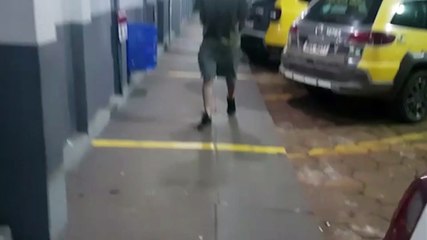 Homem acusado de violência doméstica é detido