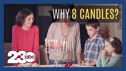 The meaning behind the 8 candles of Hanukkah
