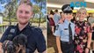 'Hearts are broken': Queensland police memorial service for slain officers Rachel McCrow and Matthew Arnold