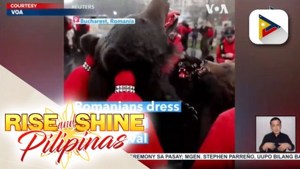 Ursul Festival, maagang ipinagdiwang sa Romania