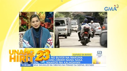 Kapuso sa Batas- Usapin tungkol sa mga delayed shipping ng mga parcel | Unang Hirit