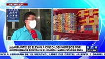 Al menos cinco personas han sido ingresadas al Hospital Mario Catarino Rivas por quemaduras de Pólvora