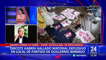 Exdirector de Dircote, Gómez La Torre: “Perú Libre desmanteló la DINI y entregó escombros”