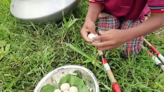 Amazing Unique Hook Fishing Technique Form Pond  Village Boy Hunting Big Fish By Hook in Pond #fish