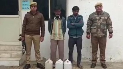 शाहजहांपुर:पुलिस ने कच्ची शराब कारोबारियों के खिलाफ कार्रवाई करते हुए 6 अभियुक्त किए गिरफ्तार