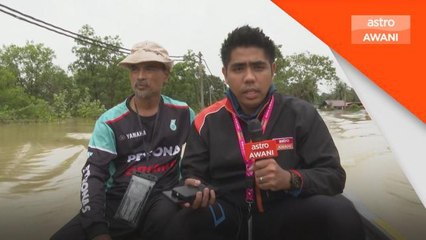 Banjir Terengganu | Pemilik sampan ambil inisiatif bantu mangsa terkandas