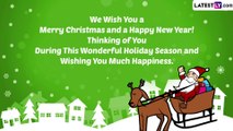 Christmas and Happy New Year 2023 Greetings: Share Messages and Wishes This Holiday Season