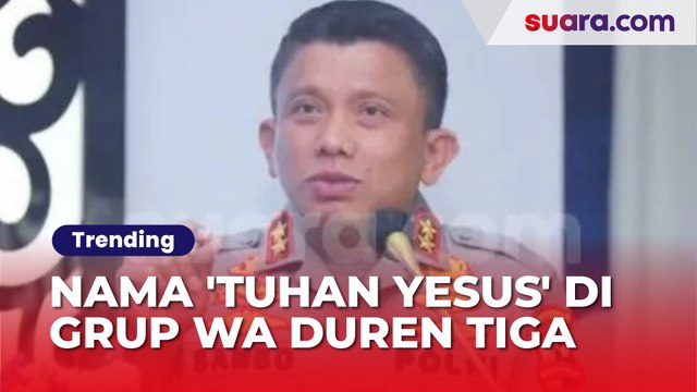 TERUNGKAP! Ini Dia Sosok Di Balik Nama 'Tuhan Yesus' Di Grup WA Duren Tiga
