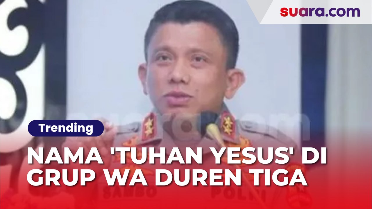 TERUNGKAP! Ini Dia Sosok Di Balik Nama 'Tuhan Yesus' Di Grup WA Duren Tiga