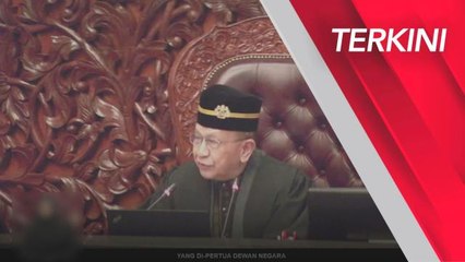 [TERKINI] Kehadiran anggota Kabinet di Dewan Negara akan dicatat - Rais Yatim