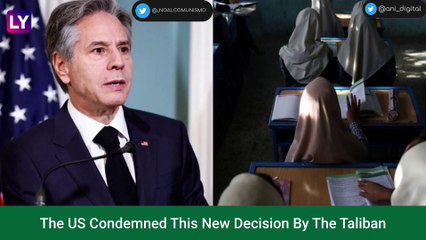 US Condemns Taliban’s New Decision To Ban Women In Afghanistan From University-Level Education