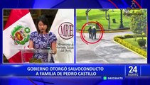 Lilia Paredes: Gobierno otorga salvoconducto a exprimera dama y sus hijos para viajar a México