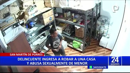 SMP: sujeto ingresa a vivienda para robar y abusa sexualmente de menor