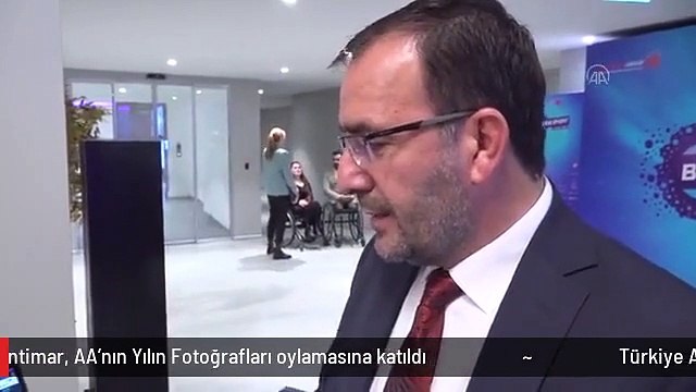 Türkiye Atletizm Federasyonu Başkanı Çintimar, AA'nın Yılın Fotoğrafları oylamasına katıldı