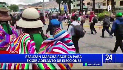 Cusco: continúan los bloqueos de carreteras y protestas en la región
