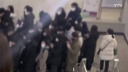 '지옥철' 김포골드라인, 폭설에 지연되며 더 극심한 혼잡 / YTN