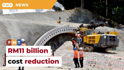 ECRL costs reduced by RM11bil compared to 2016, says PM