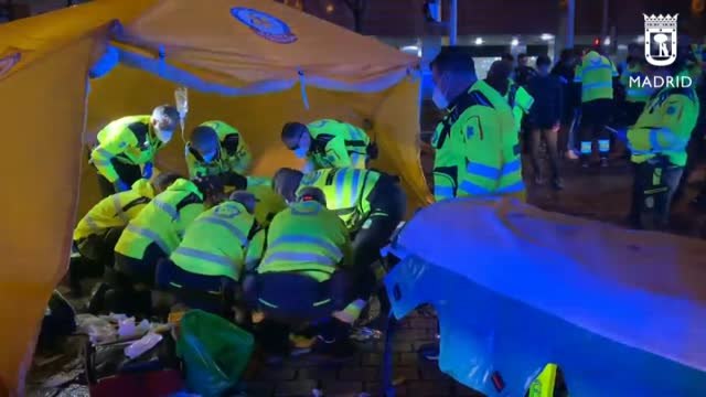 Un motorista muere tras chocar contra un VTC en Madrid