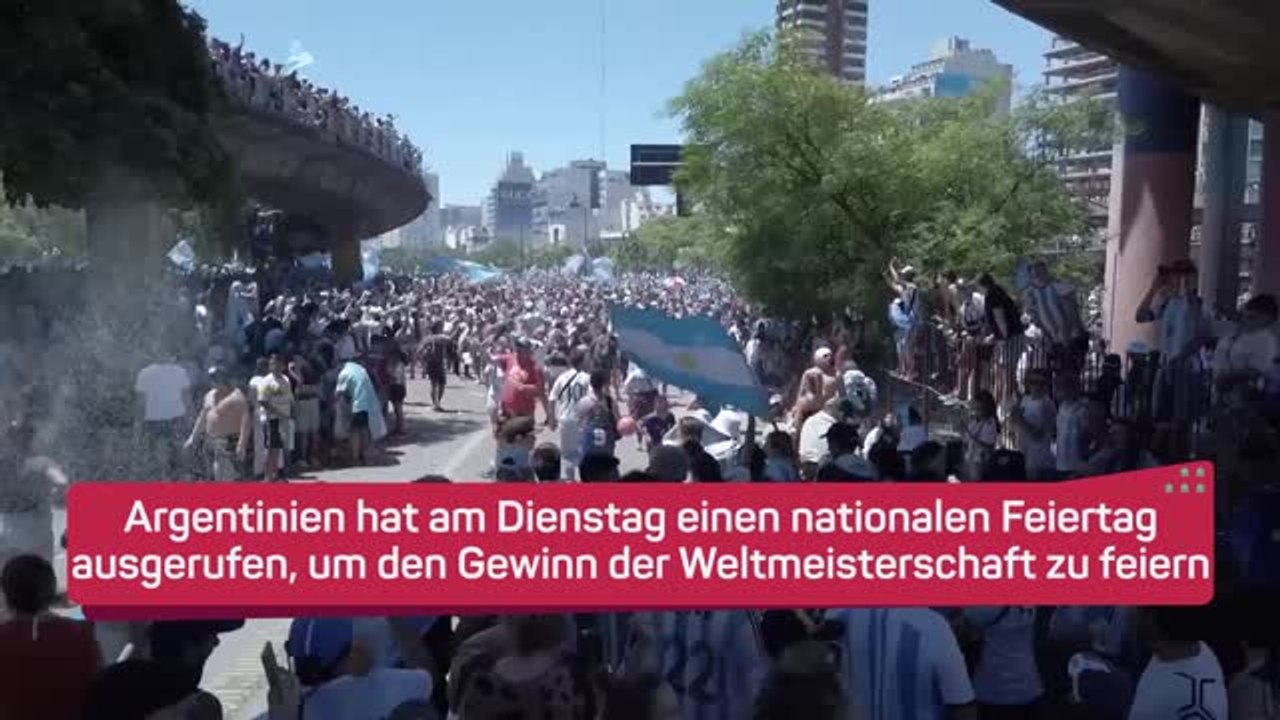 Argentinien-Fans sorgen für Chaos