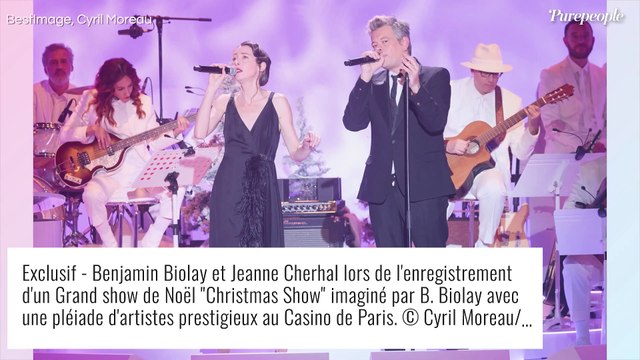 Élodie Frégé sublime en robe fendue et bustier, Louane sur son 31... pour le Christmas Show de Benjamin Biolay