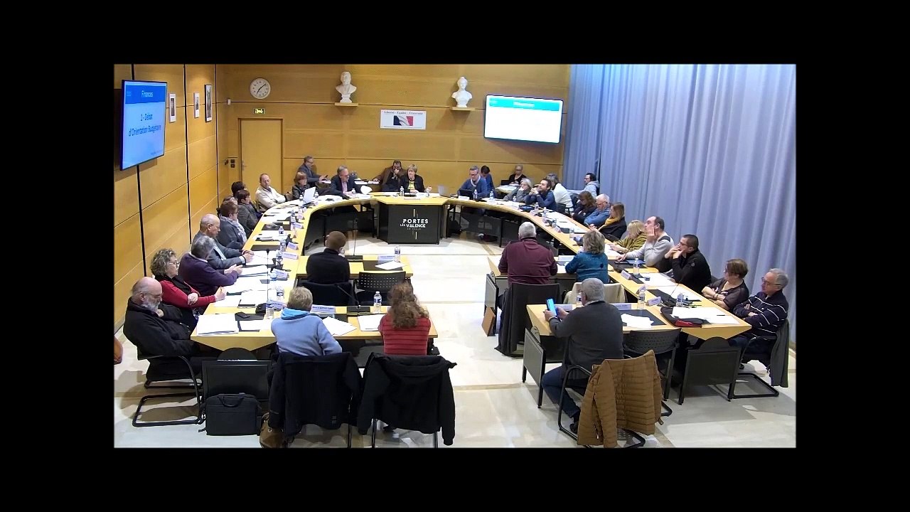 Vidéo du Conseil municipal du 19/12/2022 (partie 2/2)