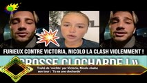 Traité de 'michto' par Victoria, Nicolo clashe  son tour : 'Tu es une clocharde'