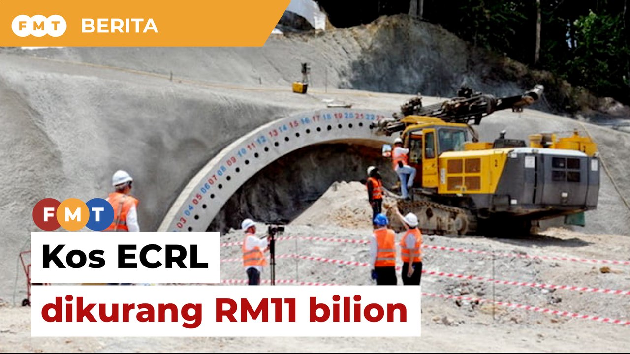 Kos ECRL dikurang RM11 bilion, kata PM