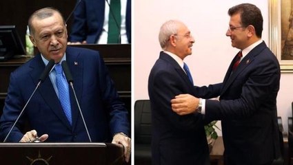 Kılıçdaroğlu'nun İmamoğlu için sarf ettiği "Baba-oğul gibiyiz" sözlerine Erdoğan'ın yorumu bomba