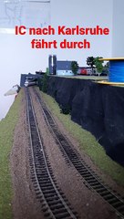 IC auf dem Weg nach Karlsruhe Hbf.