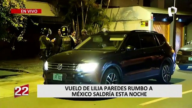 Seguridad del Estado llega a embajada de México tras autorización de asilo político a Lilia Paredes