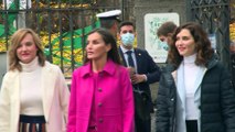 La Reina Letizia cierra su agenda anual con una entrañable visita