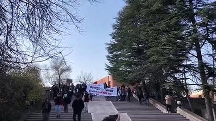 ODTÜ öğrencilerinden yemekhane ve yurt eylemi