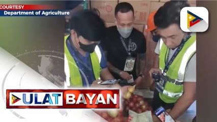 Higit P1-B halaga ng smuggled agricultural products, nakumpiska ng Bureau of Customs ngayong taon
