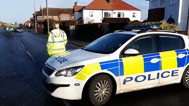 Crash in Cleveleys - Wednesday, December 21