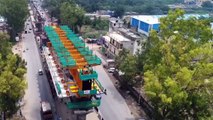 Guldhar Station-NCRTC  (Delhi-Ghaziabad-Meerut RRTS project) Time Lapse - OpticVyu Construction Monitoring