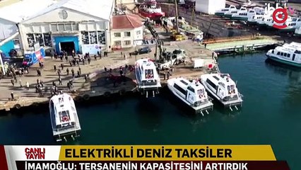 İmamoğlu, AKP'ye Haliç Tersanesi'ndeki değişim ile yanıt verdi: Bütün kötülükleri defetmek için mücadele ediyoruz