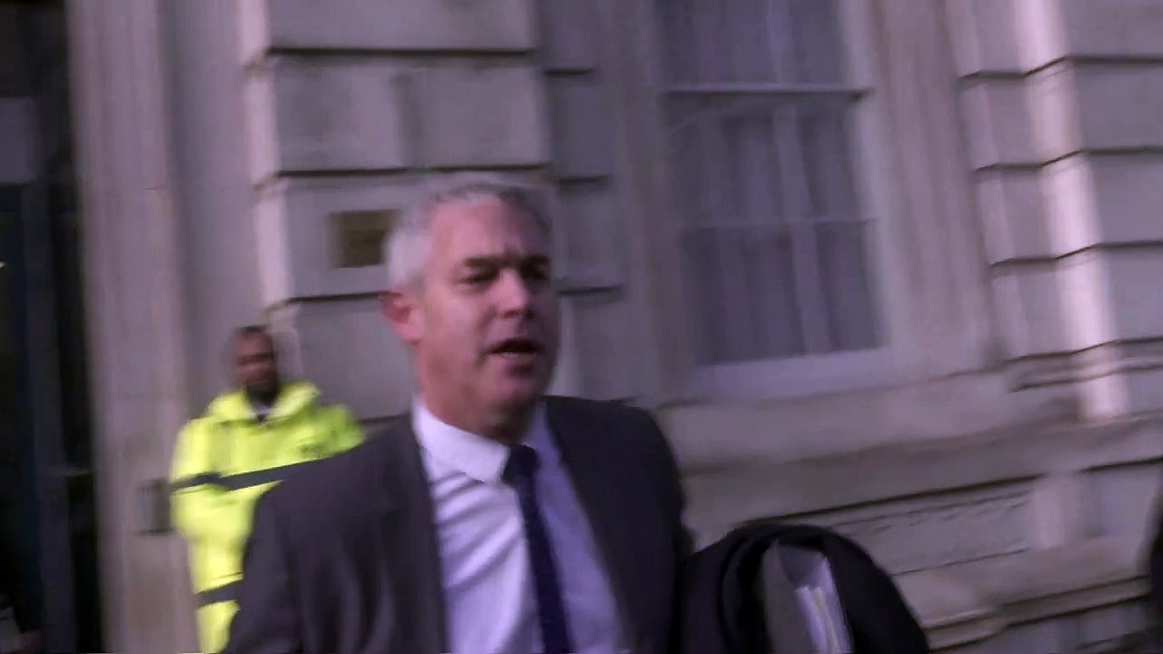 Health secretary departs emergency COBRA meeting on strikes