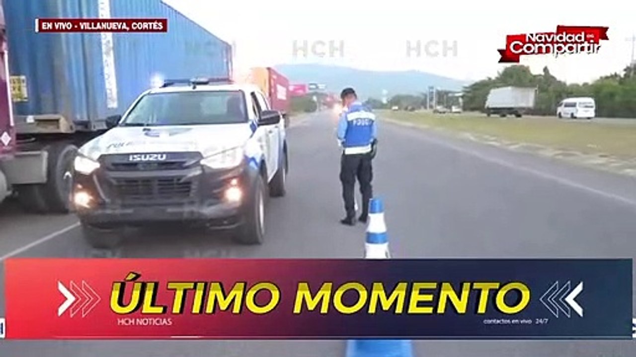 ¡Tragedia! Custodio de una rastra muere atropellado en Villanueva, Cortés